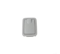 Car Back Seat Cover for isofix Port 8T0887301ADX6 Direct Fit(Gray) | Part number 8T0887301A4PK, black plastic material, direct OEM replacement, covers for isofix anchors, fits for a4l 2013-2016