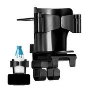 Car Back Seat Cup Holder - Multifunction Car Hook With Mug And Phone Holder | Headrest Hook With Anti-Slip Organizer | Anti-Slip Storage Case For Family Travel Commute Road Trip Long Distance