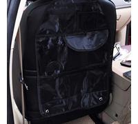 Car Back Seat Organizer - Waterproof Auto Back Seat Protector,Road Trip Must Have Car Organizer With Multiple Pockets for Umbrellas, Cameras, Mobile Phones