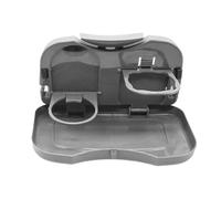 Car Back Seat Tray | Foldable Car Tablet with Cup Holder | Automotive Back Bench Desk for Laptop, Work, Meal, Travel Adult and Ro