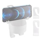 Car Backseat Cup Holder Coaster Headrest Cup Holder - Multifunction Car Cup Holder with Headrest - Wear-Resistant Cup Holder for Clothes, Handbags, Co Hook