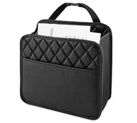 Car Backseat Organizer - 50cm Auto Front Seat Back Bag, Waterproof Storage Organizer, Trash Can Holder | Road Trip Accessory For Cars Trucks Minivans RV Travel Family Kids