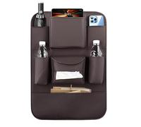 Car Backseat Organizer, Vehicle Seat Storage, 12 Inches Storage Bag with Anti Kick Pad, Oxford Fabric Material, Auto Accessory with Lightweight Design, Interior Gear for Truck Sedan