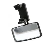 Car Backseat Rear View Reflector Shatterproof Wide Angles Observation Clip Rear Facing Glass for Infant Security Baby Glass Travel Reflector