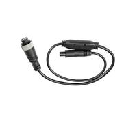 Car Backup Camera 4Pin Aviation Head Male/Female To AV/Female DC Multiple Cable Plug Adapter Converter Fits for Car Rear Monitor Rear View Camera(E)(E)