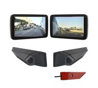 Car Backup Camera 5.5 Inch Electronic Digital Side View Mirror Camera Monitor 462 DVR BSD Voice Alarm Touch Screen With Blind Spot Systems Car Camera