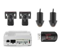 Car Backup Camera Car 3D 360 Degree View Panoramic System Camera Parking Omnidirectional Monitor Video Recorder DVR Car Camera(3DP-1 with 32G USB)