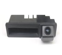 Car Backup Camera For A3 8P A6 C6 A1 Q7 A4 B7 B6 S5 A6L AHD 1080P Car Rear View Reverse Waterproof Night Vision Backup Camera Reversing Camera(Black lens)