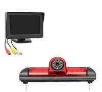 Car Backup Camera For Fiat For Ducato 2006-2015 170 Degree Rear View Camera 3Rd Brake Light & 4.3Inch Monitor Car Camera