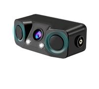 Car Backup Camera HD CCD Car Rear View Camera 3 In 1 Parking Radar Detector Sensor Night Vision LED Backup Camera