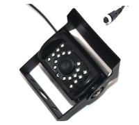 Car Backup Camera Parking CCD HD Rear View Camera Replacement for Truck Trailer Pickups RV Backup Heavy Duty 18 LED IR Night Vision Waterproof Vehicle AV((4Pin))