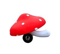 Car Backup Camera Rain Cover with 3D Mushroom-Shaped, Red | Mounting Without Drilling or Screws, 3D Mushroom Form, Overhanging Camera Cover for the Backup Camera Lens Area