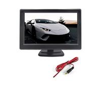 Car Backup Camera Reversing 5 Inch Car Monitor TFT LCD 5" HD Digital 16:9 800 * 480 Screen 2 Way Video Input View Camera DVD VCD(XSP-204)