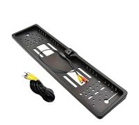 Car Backup Camera Reversing European License Plate Rearview Camera Frame Reverse Backup 8 LED Night Vision For Truck Car SUV Camper Pickup