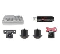 Car Backup Camera Universal 360 Degrees Panoramic All Around View Camera Car View System Parking Monitor 1080P 307 WDR Car Camera(360 with 64G USB)