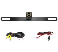 Car Backup Camera Universal 4K AHD 1080P CCD Car Rear View Camera License Plate Bracket Dash Camera Frame Bracket Decor Car Accessories Car Camera(A CVBS)