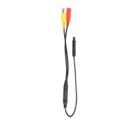 Car Backup Reverse Camera 4-Pin Male To CVBS RCA Female Connector Wire Harness Back Up Camera Rear View Camera Reversing Camera