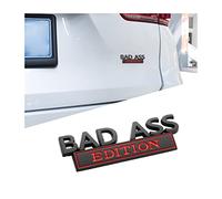 Car Bad Ass Edition Emblem, 3D Fender Badge Decal Car Sticker with 3M Adhesive, Auto Accessories for Tailgate Front Grille Hood Trunk, Car Replacement Compatible with Motorcycle SUV Truck