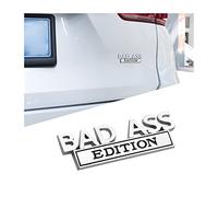 Car Bad Ass Edition Emblem, 3D Fender Badge Decal Car Sticker with 3M Adhesive, Auto Accessories for Tailgate Front Grille Hood Trunk, Car Replacement Compatible with Motorcycle SUV Truck