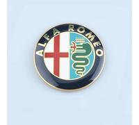 Car Badge Emblem for Alfa Romeo MiTo 2013-2016, Original Quality Logo Accessory Badge Decal Sign Emblem Stickers Logo Accessories,Gold