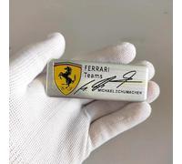 Car Badge Sticker for Ferrari 488 Roma F8 GTC4Lusso 458 F430 Californie Portofino F12, Front Hood Trunk Badge Front Grille Badge Waterproof Car Body Fittings,A
