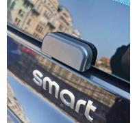 Car Badges for 2009-2014 Smart fortwo 451, Replace Emblem Logo Sticker Car Emblem Badge 3D Decoration Sticker for Bonnet Front and Rear and Trunk Logo