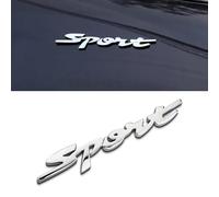 Car Badges for BMW 3er E46 Limousine 4 Tür 320i 350i 2002-2005,Replace Emblem Logo Sticker Car Emblem Badge 3D Decoration Sticker for Bonnet Front and Rear and Trunk Logo,Silver