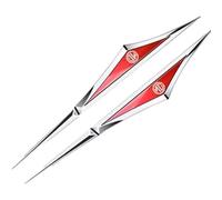 Car Badges for MG 5 EV 2020-2022, Car Steering Wheel Logo Decal Sticker Bonnet Front and Rear Logo Cover Decoration,C