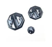 Car Badges for MG 6 MG ZS, Car Steering Wheel Logo Decal Sticker Bonnet Front and Rear Logo Cover Decoration,A