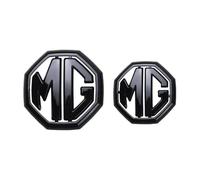Car Badges for MG Mg4, Car Steering Wheel Logo Decal Sticker Bonnet Front and Rear Logo Cover Decoration,A