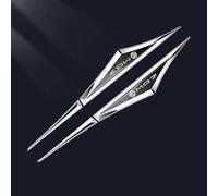 Car Badges for MG MG7, Car Steering Wheel Logo Decal Sticker Bonnet Front and Rear Logo Cover Decoration,A