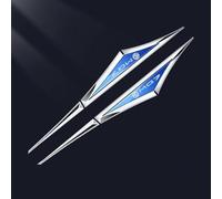 Car Badges for MG MG7, Car Steering Wheel Logo Decal Sticker Bonnet Front and Rear Logo Cover Decoration,B