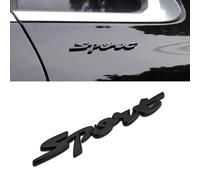 Car Badges for Skoda S Logo Octavia Fabia 2 Superb 2 Kamiq VRS VII Kodiaq,Replace Emblem Logo Sticker Car Emblem Badge 3D Decoration Sticker for Bonnet Front and Rear and Trunk Logo,Black