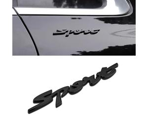 Car Badges for Skoda S Logo Octavia Fabia 2 Superb 2 Kamiq VRS VII Kodiaq,Replace Emblem Logo Sticker Car Emblem Badge 3D Decoration Sticker for Bonnet Front and Rear and Trunk Logo,Black