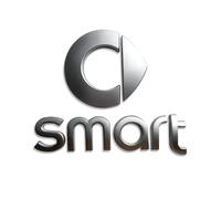 Car Badges for Smart Forspeed Forjeremy Escooter Roadster Prix Fortwo Forfour, Replace Emblem Logo Sticker Car Emblem Badge 3D Decoration Sticker for Bonnet Front and Rear and Trunk Logo