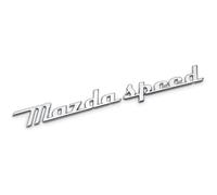Car Badges for Speed AutoExe, Car Steering Wheel Logo Decal Sticker Bonnet Front and Rear Logo Cover Decoration,A