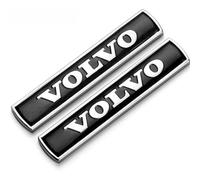 Car Badges for Volvo V40,Replace Emblem Logo Sticker Car Emblem Badge 3D Decoration Sticker for Bonnet Front and Rear and Trunk Logo,Black