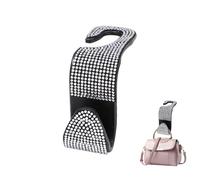 Car Bag Holder,Strong and Carrier Car Seat Hooks - Car Bag Hooks Securely Attached Headrest Hooks for Handbag, Clothing, Umbrella, Water Bottle Soydan