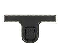 Car Bag Hook - Heavy Duty PU Leather Seat Back Hook Hanger Headrest Car Seat | Vehicle Storage Accessory for Handbag, Coat, Umbrella | Non Destructive Installation Or