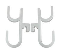 Car Bag Hooks - 12.8 X 7 Cm Car Umbrella Hook, Cars Handbag Hook, Cars Purse Hanger, Auto Trunk Umbrella Hooks, Space-Saving Design, For Backseat, Seat, Visor, Truck, Boat, Stroller, Wheelchair, Golf