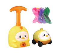 Car Balloon Toy - Cute Educational Preschool Toy, Vehicle Box Powered by Balloon Launching - for Boys Girls Birthday Party Christmas Summer Holiday Travel