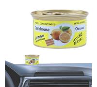 Car Balm Air Freshener, Solid Perfumes for Home Air Freshener Solids for Home, Wood Block Can Fragrance Balm, Long Lasting Fragrance Balm for Home Toilet