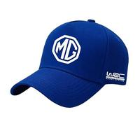 Car Baseball Cap for MG Marvel R 2021 2022 2023, Car Logo Cap Breathable Adjustable Sports Cap Casual Sun Visor Hat for Running & Golf Outdoor Activities Unisex Hat Accessories,Blue