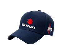 Car Baseball Cap for Suzuki XL7 2006-2009, Baseball Hat Suzuki Baseball Cap Hat Adjustable Cotton Baseball Cap for Men and Women Car Logo Embroidered Hat Accessory,Navy-A