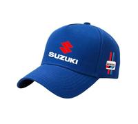 Car Baseball Cap for Suzuki XL7 2006-2009, Baseball Hat Suzuki Baseball Cap Hat Adjustable Cotton Baseball Cap for Men and Women Car Logo Embroidered Hat Accessory,Blue-A