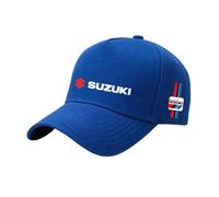 Car Baseball Cap for Suzuki XL7 2006-2009, Baseball Hat Suzuki Baseball Cap Hat Adjustable Cotton Baseball Cap for Men and Women Car Logo Embroidered Hat Accessory,Blue-B