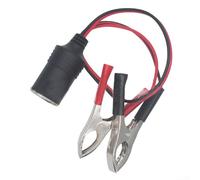 Car Battery Adapter with 30cm Length For Alligator Clips for 12V/24V Use