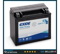 Car Battery AGM12-19 Exide GYZ20L GYZ20HL 4921 Genuine Top Quality Guaranteed
