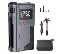 Car Battery Booster - Portable Air Compressor Jump Box, LED Digital Display Battery Jump Pack | High Power and Accurate Car Battery Jump Starter, Power Bank Starter for Car Auto Vehicles
