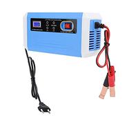 Car Battery Charger, 12 V/24 V (20 Ah/200 Ah) Intelligent Trickle Charger for Car, Truck, Motorcycle, Boat, Marine, RV, SUV, ATV, LCD Display, Pulse (European Regulations)